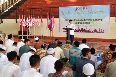 Sekda Inhil Harap Pengurus dan Mantan Pengurus Pramuka Terus Jalin Silaturahmi dan Tingkatkan Kebers